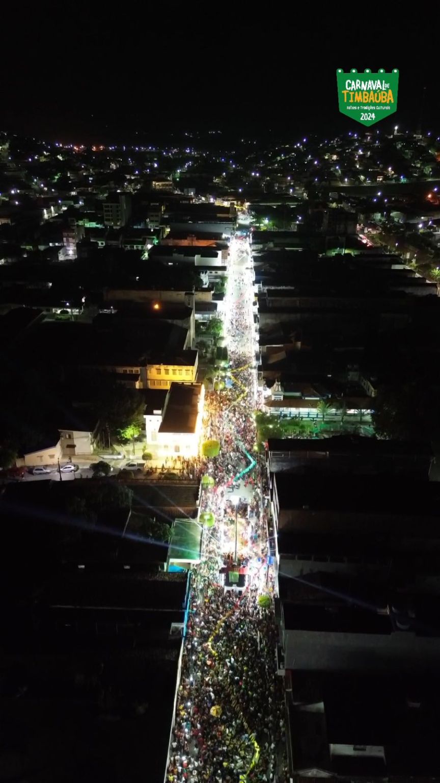 Bloco dos Estudantes atrai multidão em Timbaúba durante o Carnaval 2024 -  Nova Timbaúba FM